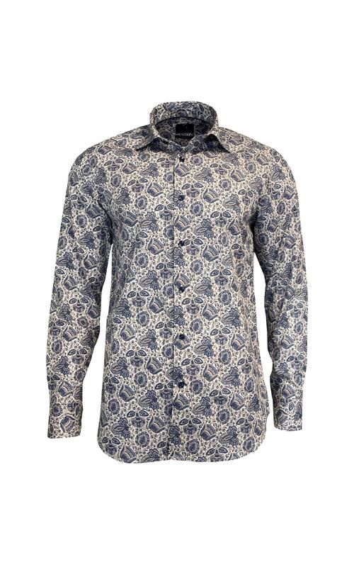 Lenza Shirt Blue Multi L 